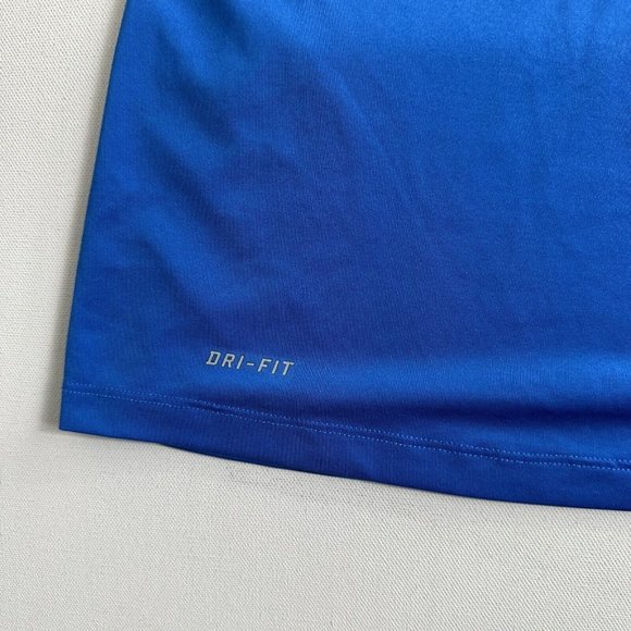 Nike Pro Tank Top Women's Size Small Blue Training Active Gym Training Running - Picture 2 of 9